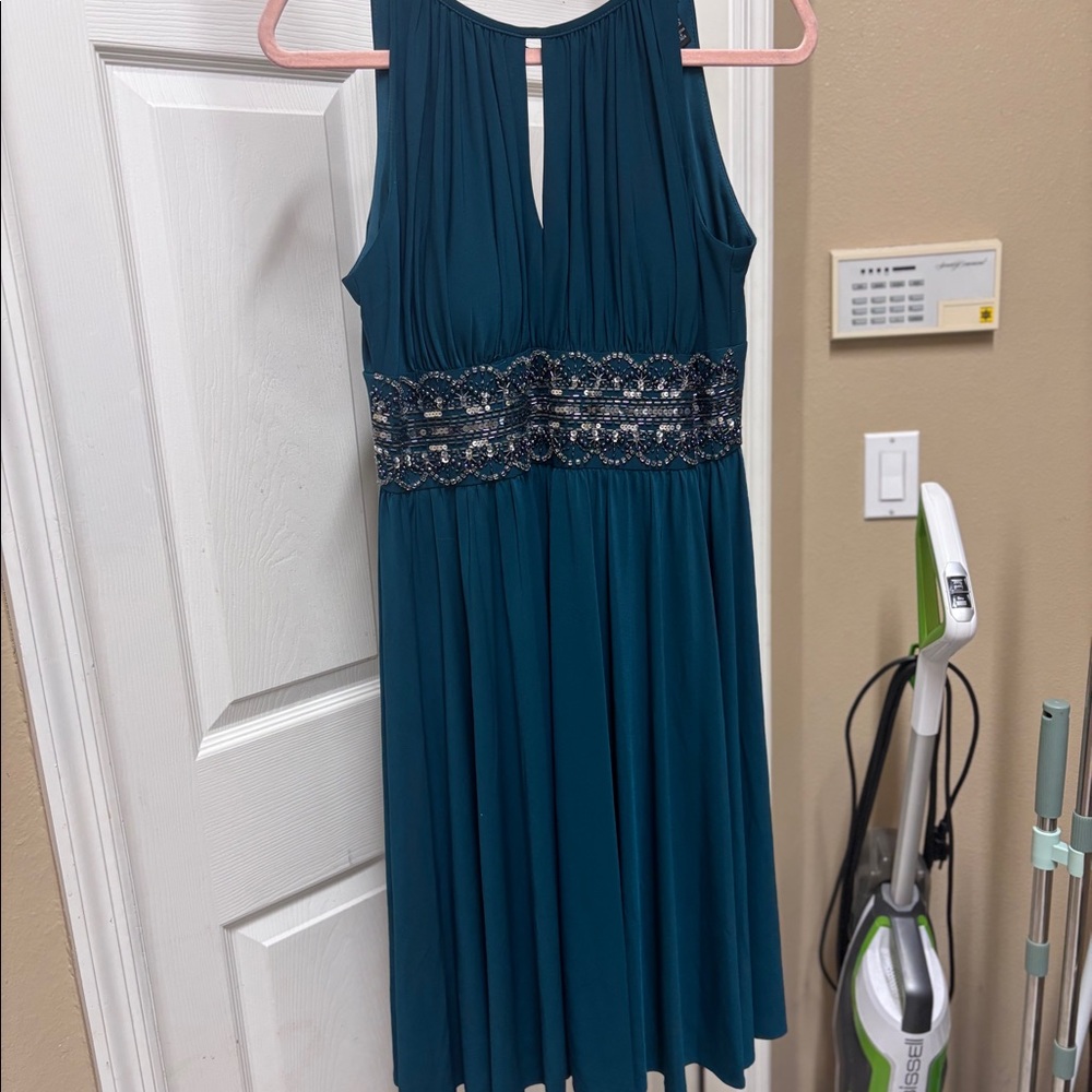 Beaded Waist Gown